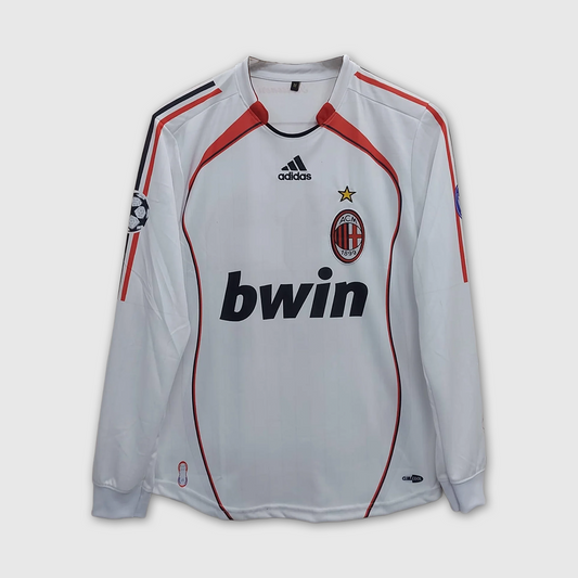 AC Milan 2006–07 UEFA Champions League Final Away Long Sleeve Jersey