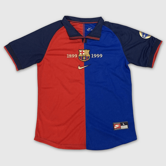 FC Barcelona 1999 Vintage 100th Anniversary Jersey