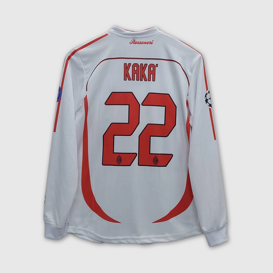 AC Milan 2006–07 UEFA Champions League Final Away Long Sleeve Jersey
